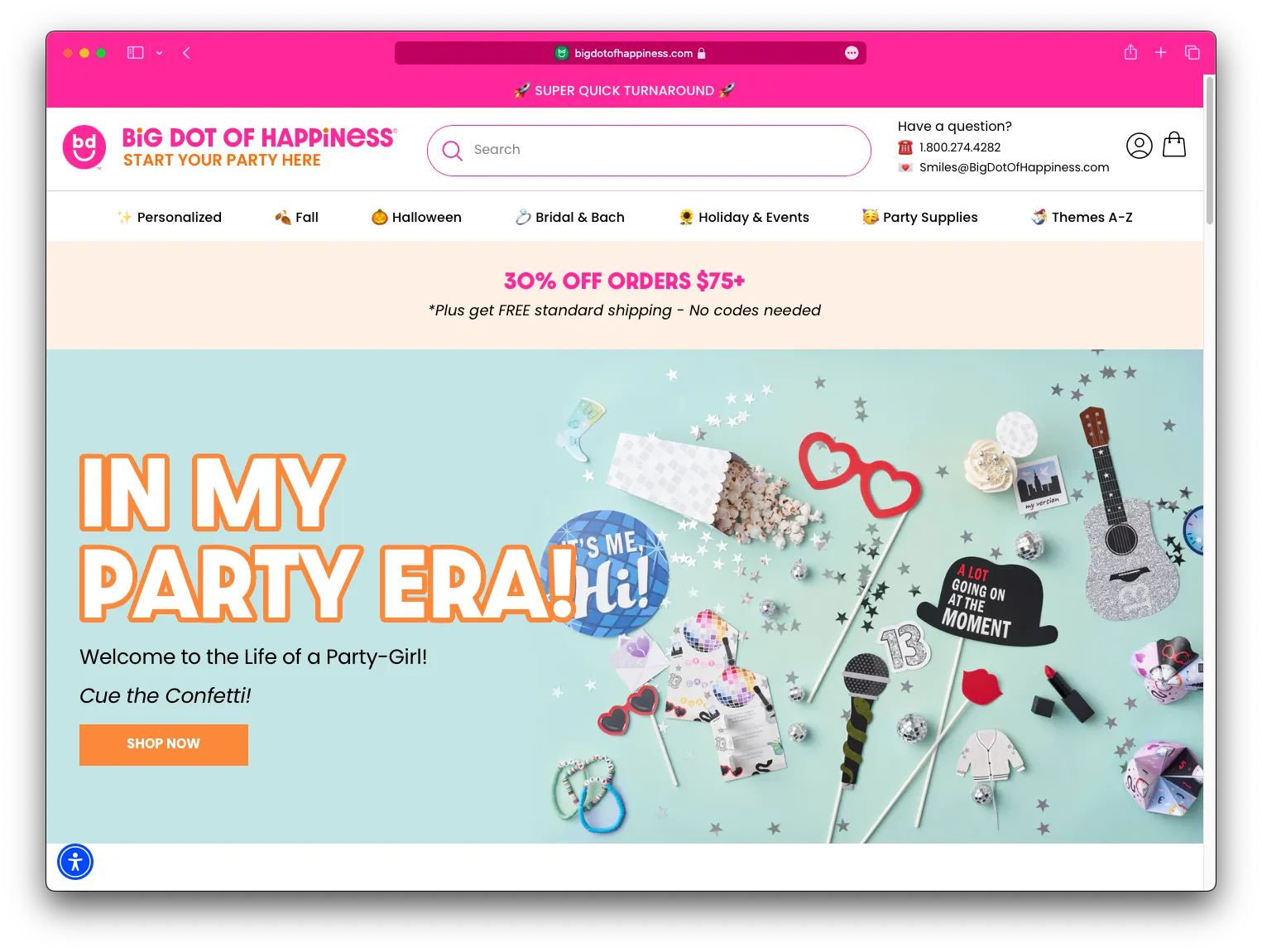 Big Dot of Happiness